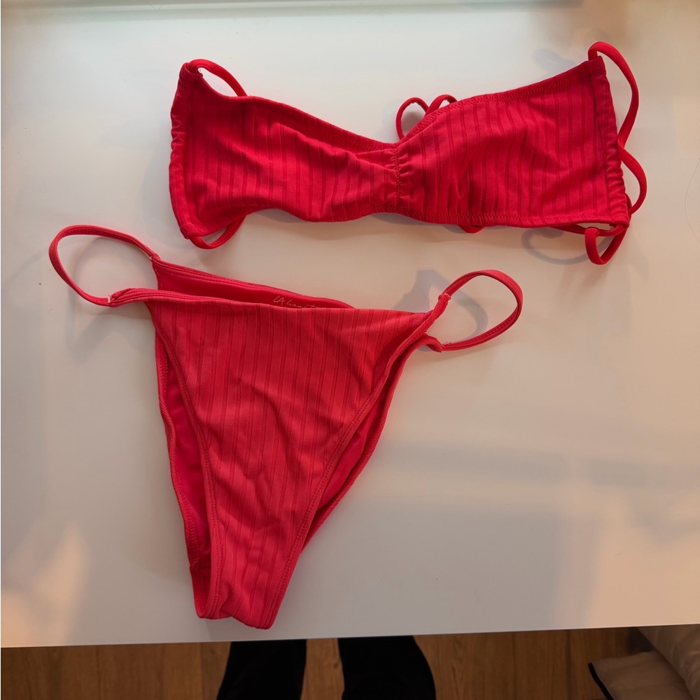 PacSun Vibrant Red Bikini Set